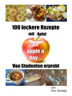 cover image of 100 leckere Rezepte mit Apfel